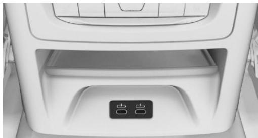 BMW X4 (2020) - Dans la console centrale à l'arrière - 1
