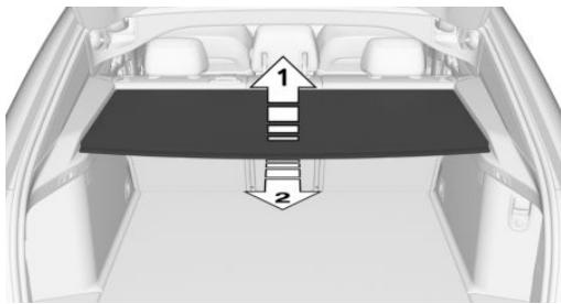 BMW X4 (2020) - Cache-bagages dans le compartment à bagages - 1