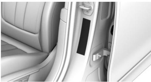 BMW X4 (2020) - Indications sur la pression de gonflage des pneus - 1