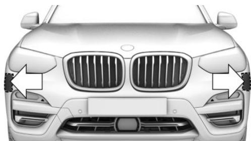 BMW X4 (2020) - Captiveurs radar - 2