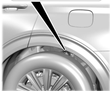 FORD Explorer (2021) - Levier de commande manuelle d'ouverture de trappe de replissage de carburant - 3