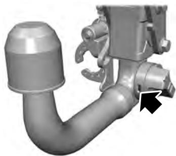 FORD Explorer (2021) - Contrôles de sécurité du bras de boule de remorquage - 1