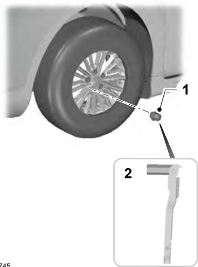 FORD Explorer (2021) - Procedure de remplacement des pneus - 8