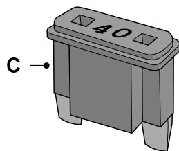 FORD Explorer (2021) - Types de fusibles - 3