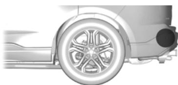 FORD Explorer (2021) - Capteurs du système d'alerte de circulation transversale - 1