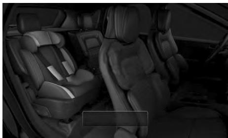 FORD Explorer (2021) - INDICATEURS DU SYSTÉME D'ALERTE DE PASSAGER ARRÊRE - 1