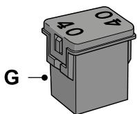 FORD Explorer (2021) - Types de fusibles - 7