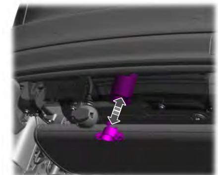 FORD Explorer (2021) - Détachment du bras de boule de remorquage - 2