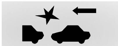 GMC Terrain (2014) - Témoin d'rapidissement du système d'alerte de collision avant (FCA) - 2