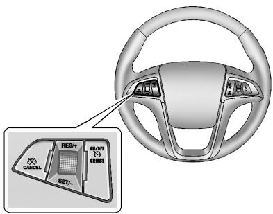 GMC Terrain (2014) - Régulateur automatique de vitesse - 1