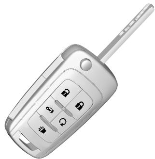 GMC Terrain (2014) - Fonctionnement du système de télédéverrouillage - 1