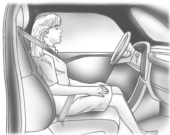 GMC Terrain (2014) - Si le témoin d'activation est éteint en présence d'un occupant de tailleadulte - 1
