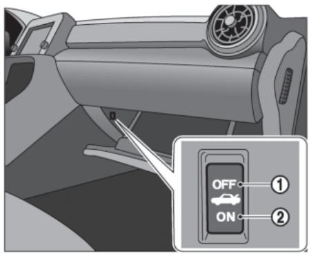 NISSAN GT-R Phase 5 (2017) - INTERRUPTEUR D'OUVERTURE DE COUVERCLE DE COFFRE - 1