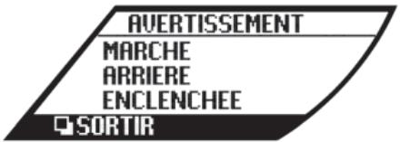 NISSAN GT-R Phase 5 (2017) - AVERTISSEMENT DE POSITION DULEVIER DE VITESSES - 1