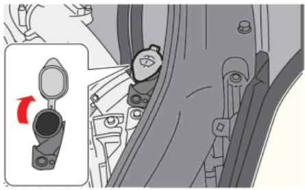 NISSAN GT-R Phase 5 (2017) - LIQUIDE DE LAVE-GLACE DE PAREBRISE - 1