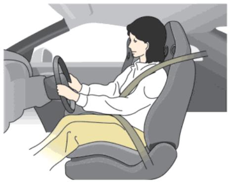 NISSAN GT-R Phase 5 (2017) - PRECAUTIONS À PRENDRE AVEC LES CEINTURES DE SECURITÉ - 1