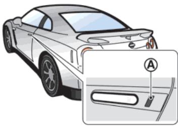 NISSAN GT-R Phase 5 (2017) - Utilisation de la clé intelligente - 1