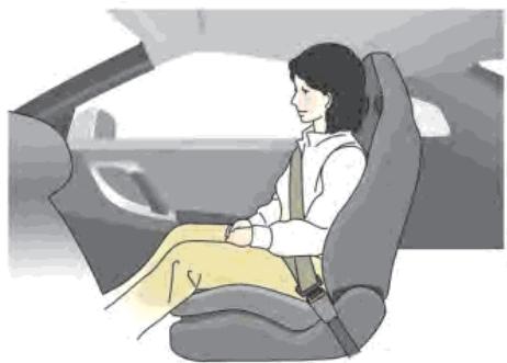 NISSAN GT-R Phase 5 (2017) - Sécurité — sièges, ceintures de sécurité et système de retenue supplémentaire - 1