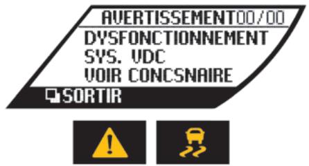 NISSAN GT-R Phase 5 (2017) - AVERTISSEMENT DE BAS NIVEAU DU LIQUIDE DE FREIN - 2