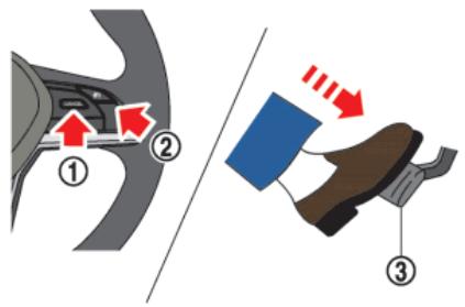 NISSAN GT-R Phase 5 (2017) - Retour à la vitesse préréglée - 1