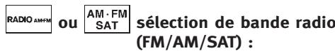 INFINITI EX (2010) - Fonctionnement de radio FM-AM-SAT - 1