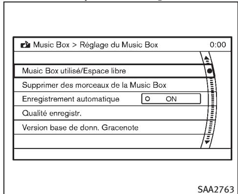 INFINITI EX (2010) - Éditez les informations relatives à la musique : - 2