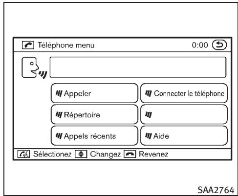 INFINITI EX (2010) - Dicter les commandes vocales : - 1