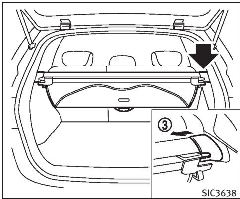 INFINITI EX (2010) - HOUSSE DE CHARGEMENT (si le véhicule en est équipé) - 2