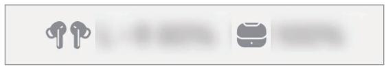 SAMSUNG SMR530NZAAXEF - Vérifier le niveau de batterie - 1