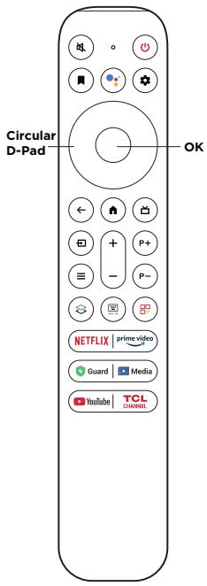 TCL 55C849 - Télécommande exclusive - 1