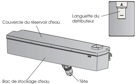 HISENSE RB645N4BCE - Distributeur à Eau (uniquement sur l'appareil avec distributeur) - 1