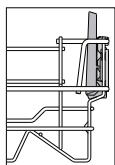 WHIRLPOOL WKCIO 3 T 133 PFE - VOLETS PLIABLES AVEC POSITIONS AJUSTABLES - 1