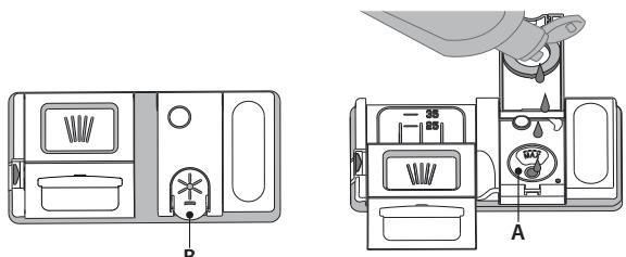 WHIRLPOOL WKCIO 3 T 133 PFE - REEMPLIR LE DISTRIBUTEUR DE LIQUIDE DE RINÇAGE - 1