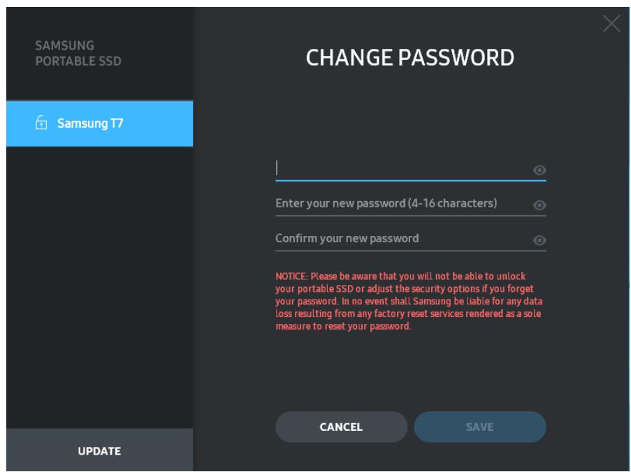 SAMSUNG MUPC500T - - Nom/Mot de passer - 2