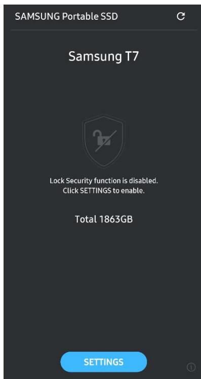 SAMSUNG MUPC2T0R - Écran d'accueil - 1