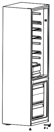 CALIFORNIA CRF262CBW11 - Installation - 1