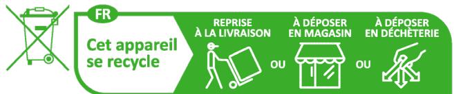 AIRLUX AHC632WH - ELIMINATION ET RECYCLAGE - 1