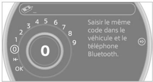 MINI Countryman (2014-2017) - Jumelage et connexion d'un téléphone portable - 2