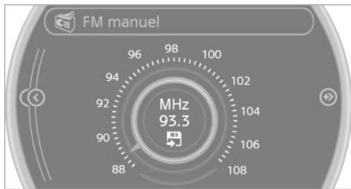 MINI Countryman (2014-2017) - Sélection manuelle de la station - 1