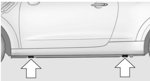 MINI Countryman (2014-2017) - Prises pour cric - 2