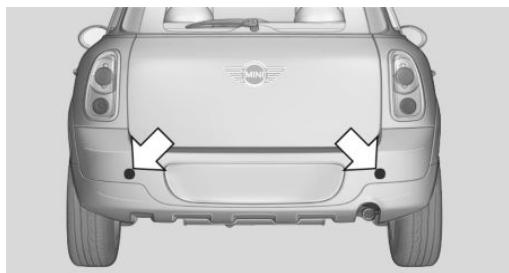 MINI Countryman (2014-2017) - Points de fixation - 1