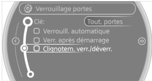 MINI Countryman (2014-2017) - Réglage des signaux de confirmation - 1