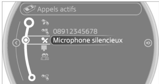 MINI Countryman (2014-2017) - Mise en sourdine du microphone - 1