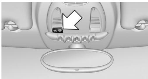 MINI Countryman (2014-2017) - Témoin des airbags du passager avant - 1