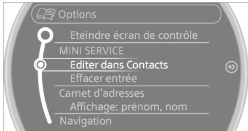 MINI Countryman (2014-2017) - Edition ou suppresion de I'adresse - 1