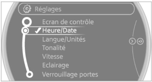 MINI Countryman (2014-2017) - «Heure/Date » - 1