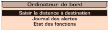 PEUGEOT 207 CC Phase 3 (2012-2015) - Saisir la distance jusqu'à la destination - 3