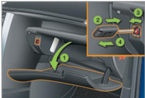 PEUGEOT 207 CC Phase 3 (2012-2015) - Airbag passager avant - 1