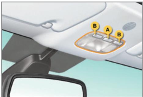 PEUGEOT 207 CC Phase 3 (2012-2015) - Plafonnier - 1