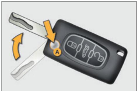 PEUGEOT 207 CC Phase 3 (2012-2015) - Clé à télécommande - 1